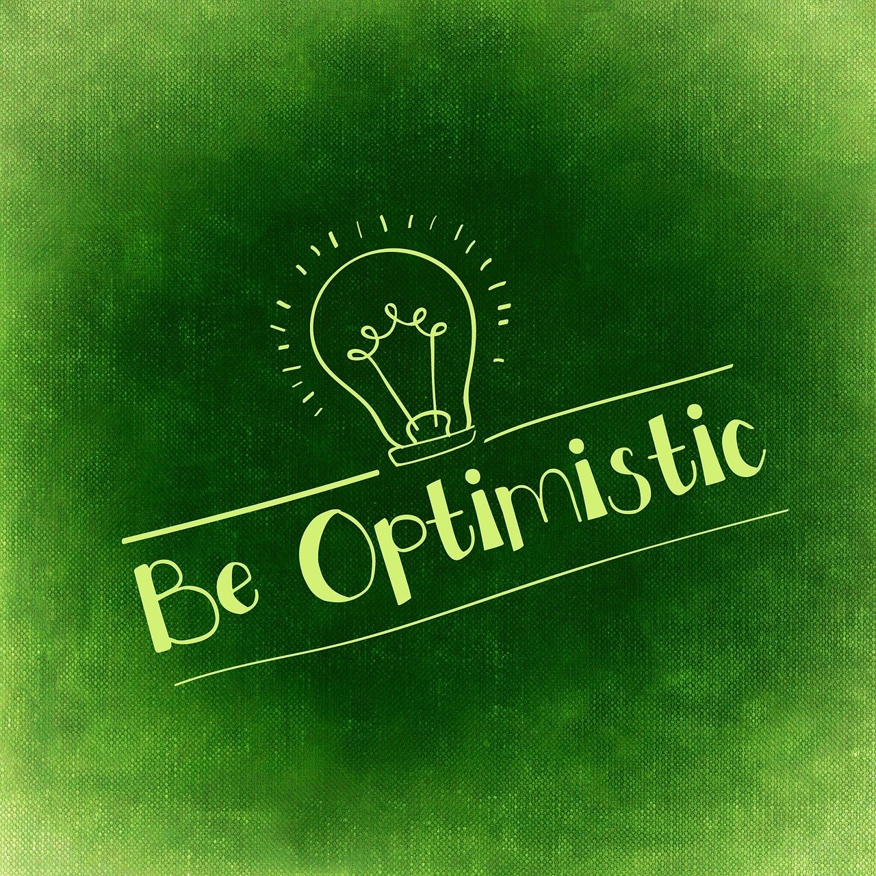 Advantages of Being Optimistic